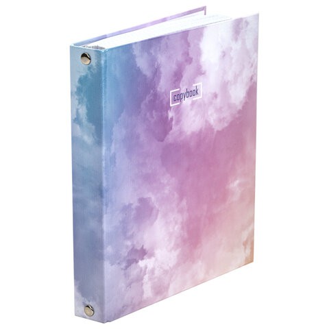 Тетрадь на кольцах А5 Brauberg Cloud 240 листов, клетка 404094 цена за 3 шт , 